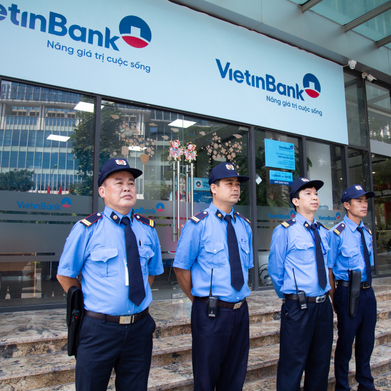 Dịch vụ bảo vệ ngân hàng
