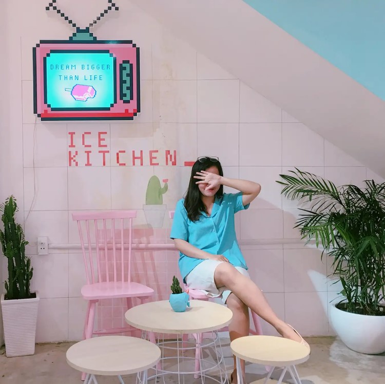 Sự tươi mát và độc đáo tại quán cà phê "Ice Kitchen" ngay tại Quận 3