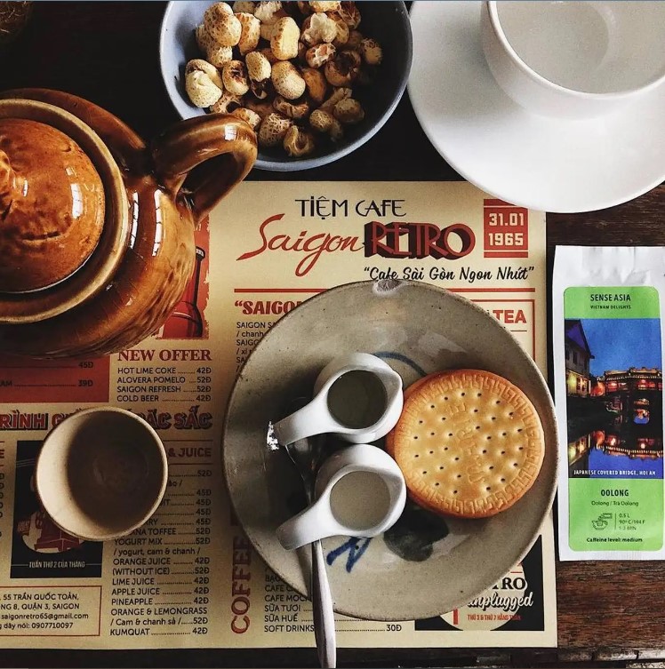 Hòa mình vào không gian cổ điển tại tiệm cafe Saigon Retro gần đây tại Quận 3
