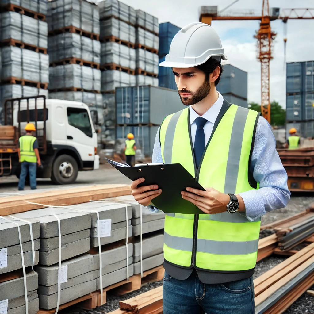 Kiểm tra hàng hóa và vật liệu xây dựng