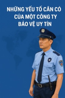 Những yếu tố cần có của một công ty bảo vệ uy tín