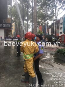 Tập huấn phòng cháy chữa cháy tại Đường 3 tháng 2