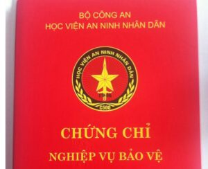 Chứng chỉ nghiệp vụ bảo vệ