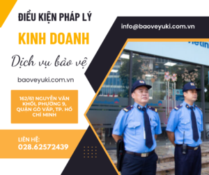 Banner quảng cáo dịch vụ bảo vệ