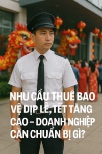 Nhu cầu thuê bảo vệ dịp lễ, Tết tăng cao – Doanh nghiệp cần chuẩn bị gì?