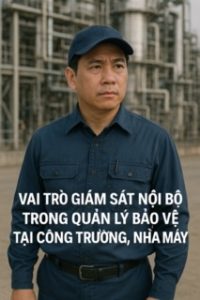 Vai trò giám sát nội bộ trong quản lý bảo vệ tại công trường, nhà máy